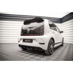 Maxton Sport Durabilité Central Diffuseur Arriere Volkswagen Up GTI Black, VWUP1GTICNC-RS1B Tuning.fr