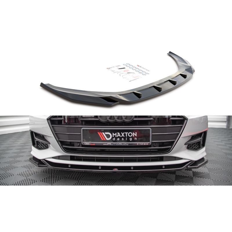 LAME AVANT MAXTON V.1 Audi A7 C8 Noir Brillant