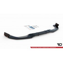 Central Arriere Splitter + Flaps Mercedes A45 S Noir Brillant