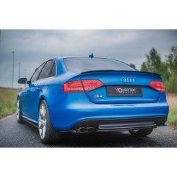 Maxton Spoiler Cap Audi A4 / A4 S-Line B8 / B8 FL Sedan Gloss Black, AU-A4-B8-CAP1G Tuning.fr