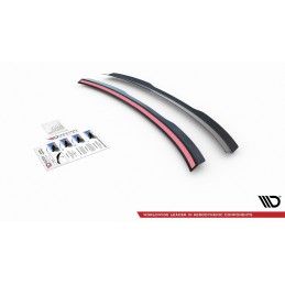 Maxton Spoiler Cap Audi A4 / A4 S-Line B8 / B8 FL Sedan Gloss Black, AU-A4-B8-CAP1G Tuning.fr