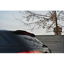 Maxton Spoiler Cap Audi A4 B8 / B8 FL Avant Gloss Black, AU-A4-B8-AV-CAP1G Tuning.fr