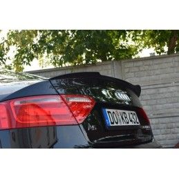 Spoiler Cap Maxton Audi S5 / A5 / A5 S-Line 8T / 8T FL Coupe Noir Brillant