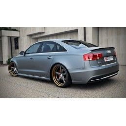 Spoiler Cap Maxton AUDI A6 C7 S-LINE SEDAN Noir Brillant