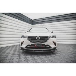 Maxton Lame Du Pare-Chocs Avant V.1 Mazda CX-3 Gloss Black, MA-CX-3-1-FD1G Tuning.fr