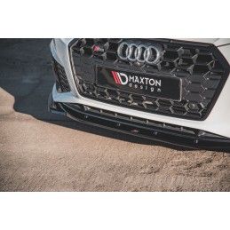 LAME AVANT MAXTON V.1 Audi S5 / A5 S-Line F5 Facelift Noir Brillant