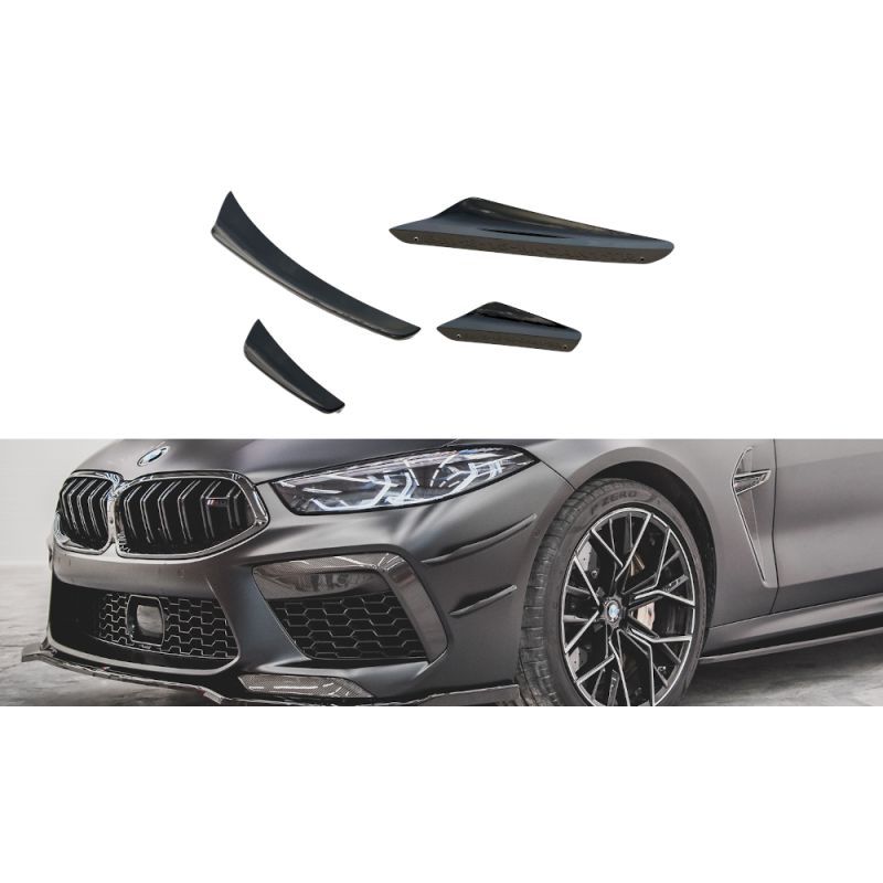 Ailes de pare-chocs avant (Canards) BMW M8 Gran Coupe F93 