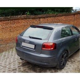 Spoiler Cap Maxton Audi A3 8P / 8P FL Noir Brillant