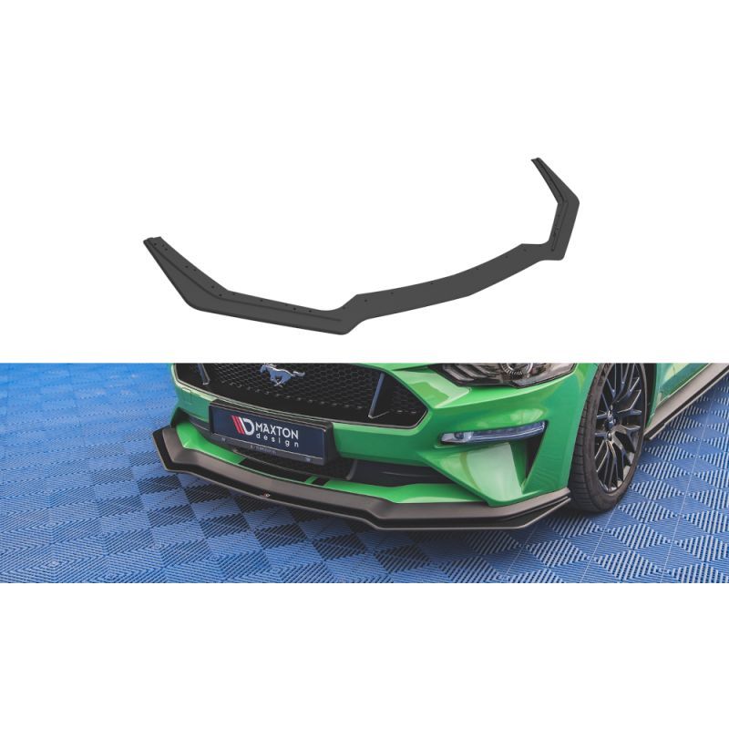 Street Pro LAME AVANT MAXTON V.1 Ford Mustang GT MK6 Facelift Noir