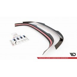 Spoiler Cap Maxton V.2 Volkswagen Golf 8 R-Performance / GTI Clubsport Noir Brillant