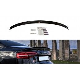 Spoiler Cap Maxton Audi S8 D4 FL Noir Brillant