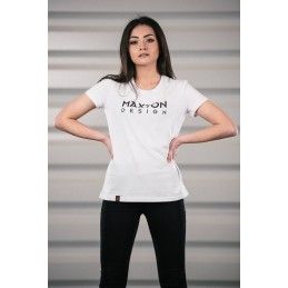 Maxton Womens White T-shirt XS, MA-TSHRT-WHT-WMNS-1-XS Tuning.fr