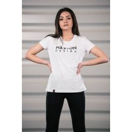 Maxton Womens White T-shirt S, MA-TSHRT-WHT-WMNS-1-S Tuning.fr