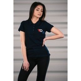 Maxton Womens Navy Blue Polo shirt XS, MX-POLO-NAVYBLUE-WMNS-1-XS Tuning.fr