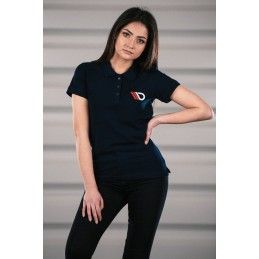 Maxton Womens Navy Blue Polo shirt XS, MX-POLO-NAVYBLUE-WMNS-1-XS Tuning.fr