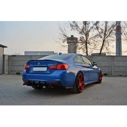 Maxton SPOILER CAP BMW 4 F32 Gloss Black, BM-4-F32-CAP1G Tuning.fr