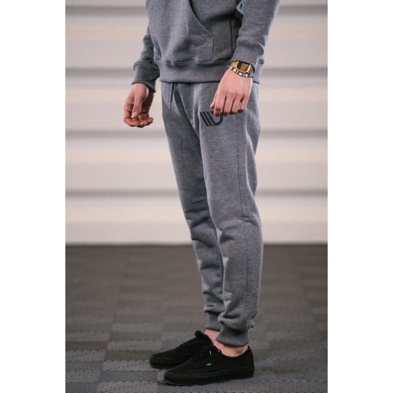 Maxton Mens Gray sweatpants L, MA-PANT-GRY-MENS-1-L Tuning.fr