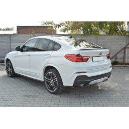 Maxton SPOILER CAP BMW X4 M-PACK Gloss Black, BM-X4-26-MPACK-CAP1G Tuning.fr