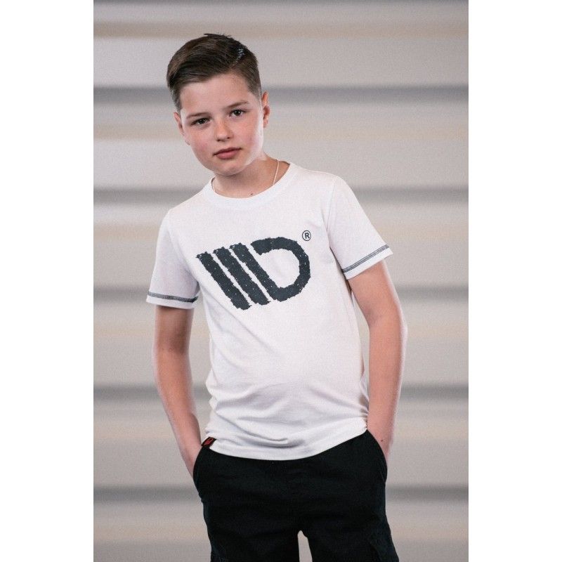 Maxton Kids White T-shirt XS, MA-TSHRT-WHT-KIDS-1-XS Tuning.fr