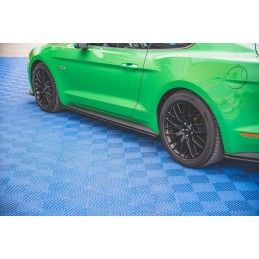 Street Pro Rajouts Des Bas De Caisse MAXTON V.1 Ford Mustang GT Mk6 Facelift Noir