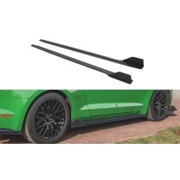 Street Pro Rajouts Des Bas De Caisse MAXTON V.2 Ford Mustang GT Mk6 Facelift Noir