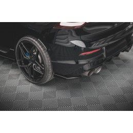 Maxton Lames De Pare-Chocs Arrière Latérales V.2 Volkswagen Golf R Mk8 Gloss Black, VW-GO-8-R-RSD2G Tuning.fr