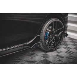 Rajouts Des Bas De Caisse MAXTON V.2 Volkswagen Golf R Mk8 Noir Brillant