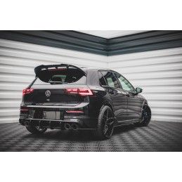 Maxton Street Pro Central Diffuseur Arriere Volkswagen Golf R Mk8 Black, VWGO8RCNC-RS1B Tuning.fr