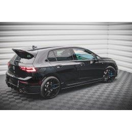 Maxton Street Pro Lame Du Pare Chocs Arriere Volkswagen Golf R Mk8 Black, VWGO8RCNC-RSD1B Tuning.fr