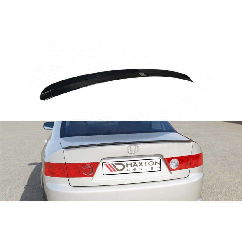 Spoiler Cap Maxton HONDA ACCORD VII TYPE-S Noir Brillant