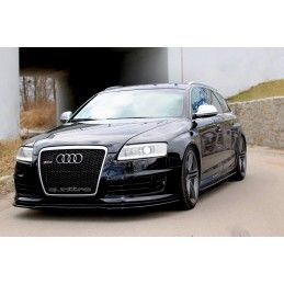 Maxton Rajouts Des Bas De Caisse Pour Audi RS6 C6 Gloss Black, AU-RS6-C6-SD1G Tuning.fr