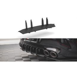 Maxton Street Pro Central Diffuseur Arriere Mercedes-AMG CLA 35 / 45 Aero C118 Black, MECLA118AMGCNC-RS1B Tuning.fr