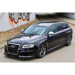 Maxton Rajouts Des Bas De Caisse Pour Audi RS6 C6 Gloss Black, AU-RS6-C6-SD1G Tuning.fr