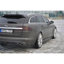 Spoiler Cap Maxton JAGUAR XF X250 SPORTBRAKE Noir Brillant