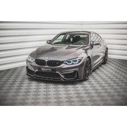 Maxton Lame Du Pare-Chocs Avant BMW M4 F82 Gloss Black, BM-4-82-M-FD1G Tuning.fr