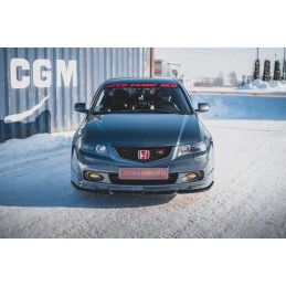 LAME AVANT MAXTON V.3 Honda Accord Mk7 Type-S Noir Brillant