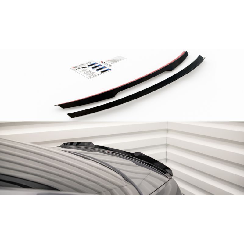 Spoiler Cap Maxton Skoda Octavia Mk3 Facelift Noir Brillant