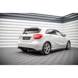 Spoiler Cap Maxton Mercedes-Benz A W176 Noir Brillant