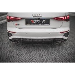 Street Pro Central Diffuseur Arriere Audi S3 Sportback 8Y Noir