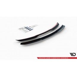 Spoiler Cap Maxton Mercedes-Benz A W176 Noir Brillant