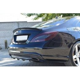 Maxton SPOILER CAP MERCEDES CLS C218 AMG LINE Gloss Black, ME-CLS-218-CAP1G Tuning.fr