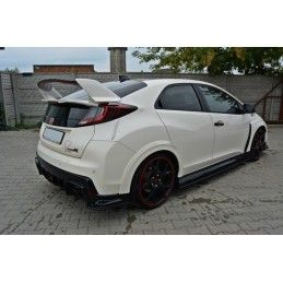 Maxton SPOILER CAP n.1 HONDA CIVIC IX TYPE R Gloss Black, HO-CI-9-TYPE-R-CAP1G Tuning.fr