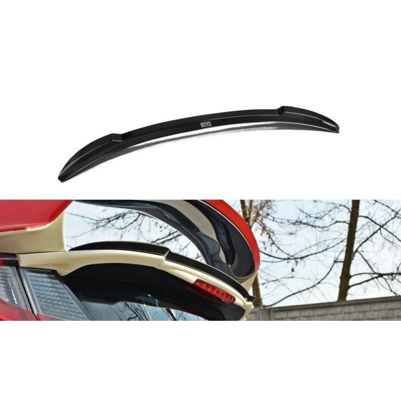 Maxton SPOILER CAP n.2 HONDA CIVIC IX TYPE R Gloss Black, HO-CI-9-TYPE-R-CAP2G Tuning.fr