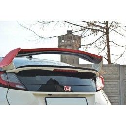 Maxton SPOILER CAP n.2 HONDA CIVIC IX TYPE R Gloss Black, HO-CI-9-TYPE-R-CAP2G Tuning.fr