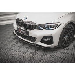 Maxton Lame Du Pare-Chocs Avant V.5 BMW 3 G20 / G21 M-Pack Gloss Black, BM-3-20-MPACK-FD5G Tuning.fr