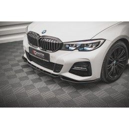 Maxton Lame Du Pare-Chocs Avant V.5 BMW 3 G20 / G21 M-Pack Gloss Black, BM-3-20-MPACK-FD5G Tuning.fr