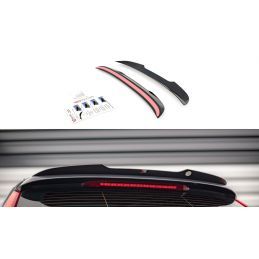 Maxton Spoiler Cap Volvo V90 Mk2 Gloss Black, VO-V90-2-CAP1G Tuning.fr