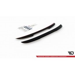 Maxton Spoiler Cap Volvo V90 Mk2 Gloss Black, VO-V90-2-CAP1G Tuning.fr