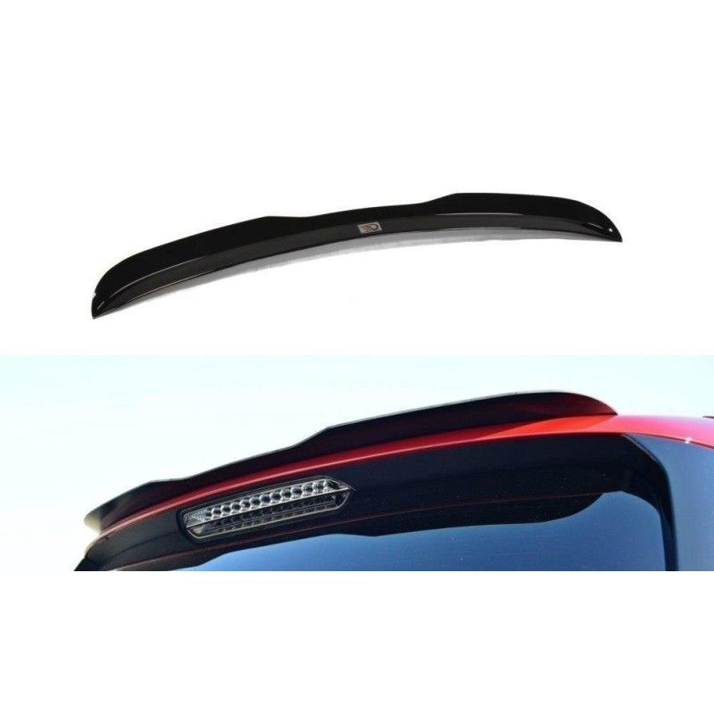 Maxton SPOILER CAP PEUGEOT 308 II GTI Gloss Black, PE-308-GTI-CAP1G Tuning.fr