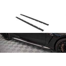 Maxton Street Pro Rajouts Des Bas De Caisse BMW M4 G82 Black, BM4G82MCNC-SD1B Tuning.fr